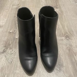 Aldo black booties